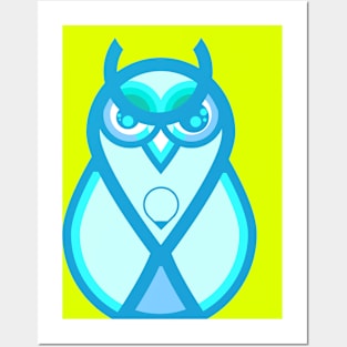 COOL OWL Posters and Art